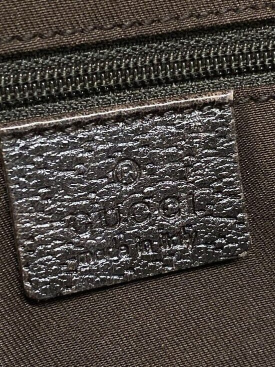 Gucci Shoulder Bag Prince GG Pattern Sherry Beige Dark Brown - Picture 8 of 15